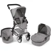 BAYER CHIC 2000 Kombipuppenwagen Fides 3 In 1 Grau 7
