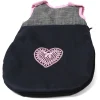 BAYER CHIC 2000 Puppen-Schlafsack Melange Grau-navy Abgerundet 5