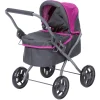 Knorr Toys® Puppenwagen Mini Lili – “tec Purple” Grau 7