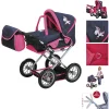 Knorr Toys® Puppenwagen Ruby – “UMA.Das Einhorn” Blue Rosa 7