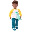 Our Generation Deluxe Outfit Dinoträume In Flanell Junge Für 46 Cm Puppen Mehrfarbig 7