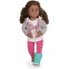 Our Generation Deluxe Outfit Gute Besserung Für 46 Cm Puppen Mehrfarbig 7