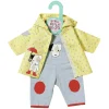 Zapf Creation Dolly Moda Latzhose Mit Regenjacke, 36cm 5